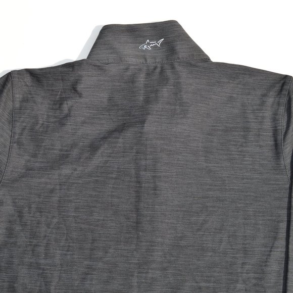 Greg Norman Women's Utility 1/4 Zip Color BLACK HEATHER Size M (New). - Picture 8 of 9